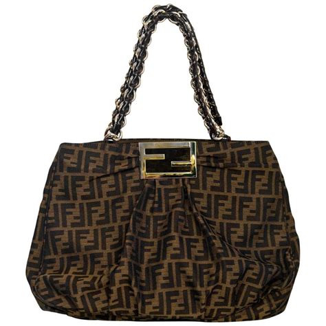 fendi borsa mia zucca tote bag collection square|old fendi bags for sale.